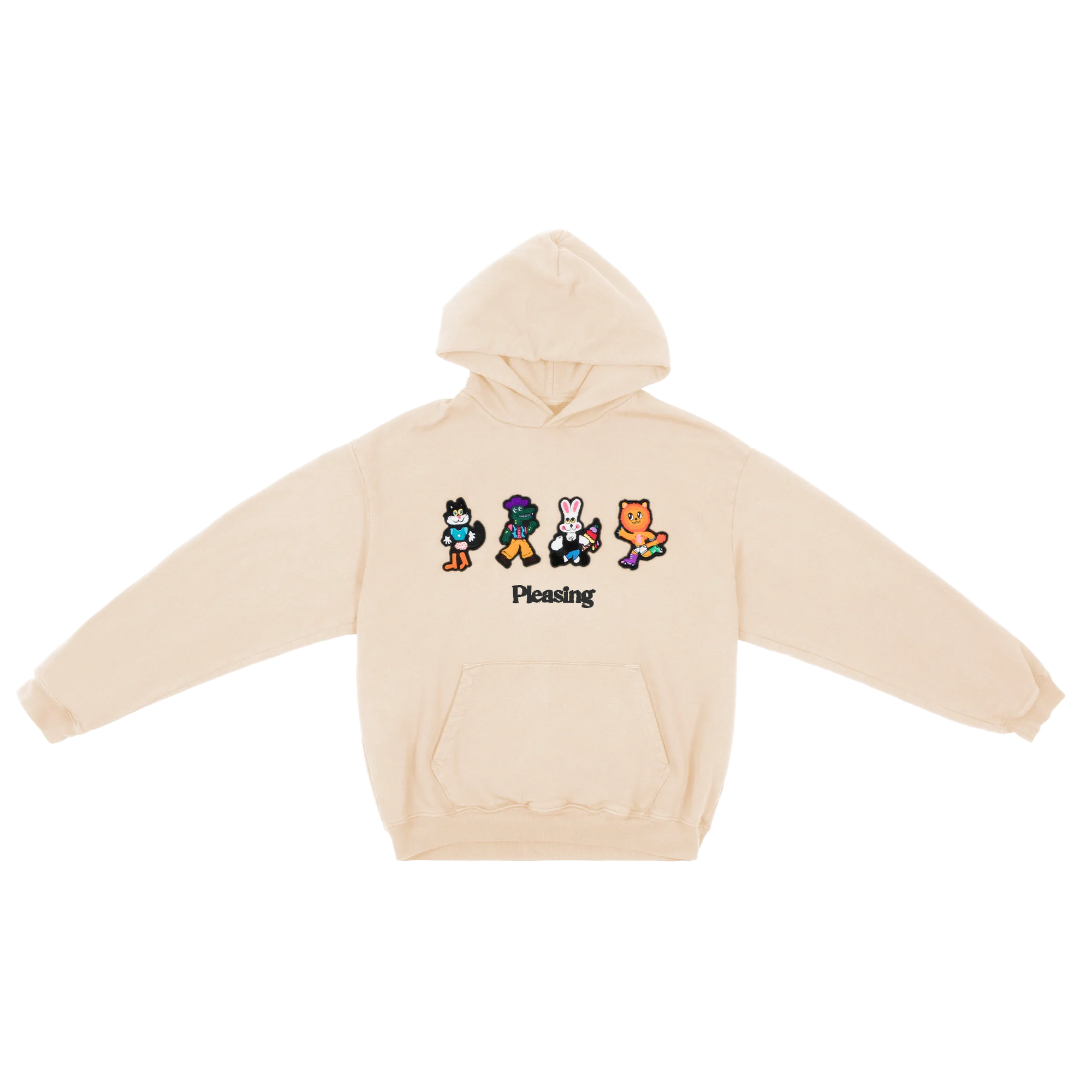 The Fancy Friends Character Hoodie | Cream