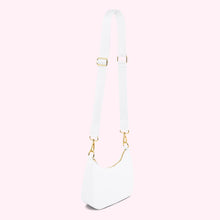 Curved Crossbody Bag | Blanc