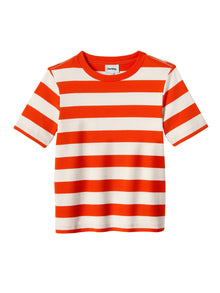 Bold Stripe Tee | Red Stripe