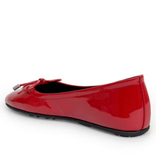 Perle | Racing Red Patent Faux Leather