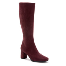 Micah | Fig Faux Suede