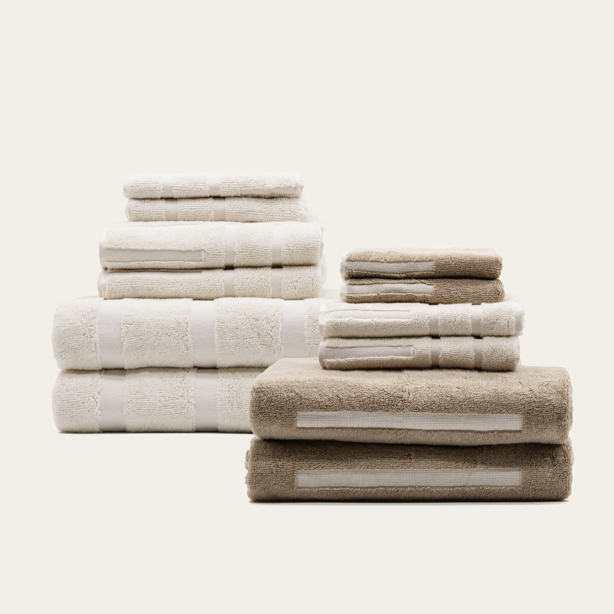 Sorrel Australian Cotton Towels | Tan/Ecru