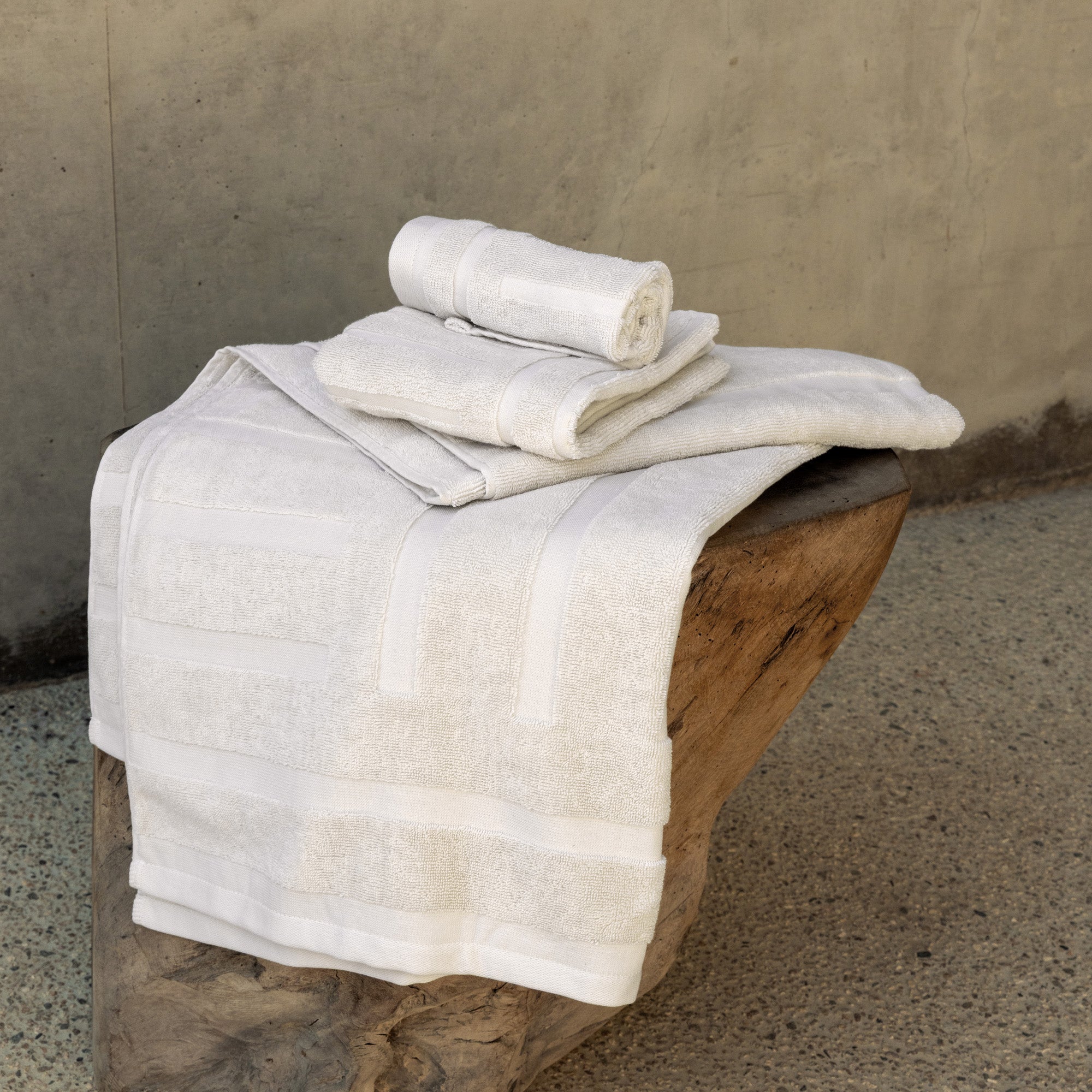 Sorrel Australian Cotton Towels | Tan/Ecru