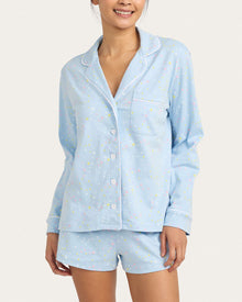 Womens | Charlie Shortie Set - Constellation | Periwinkle