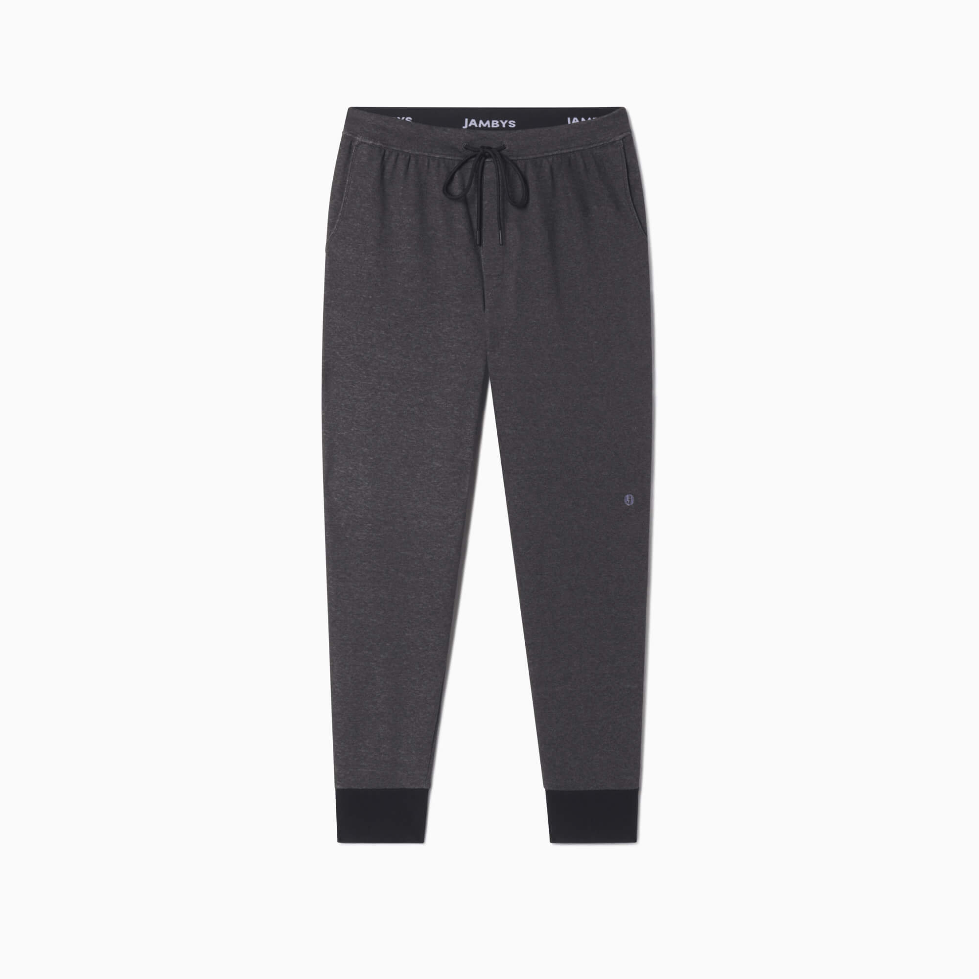 Heavyweight Recycled Fleece Joggers | Charcoal