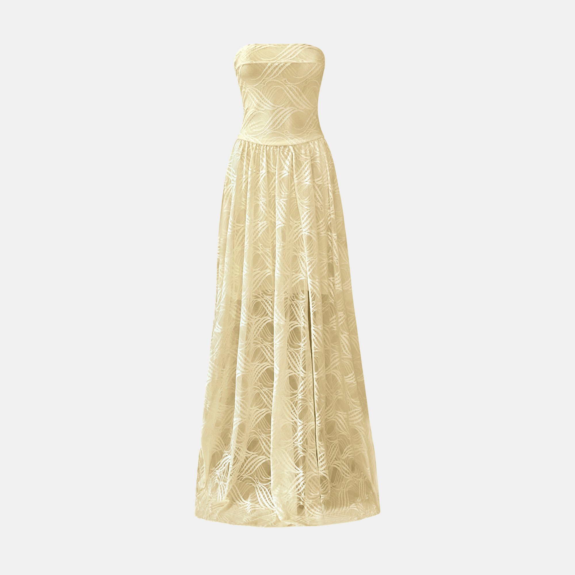 OW Collection CLEO Maxi Dress Dress 229 - Butter Yellow