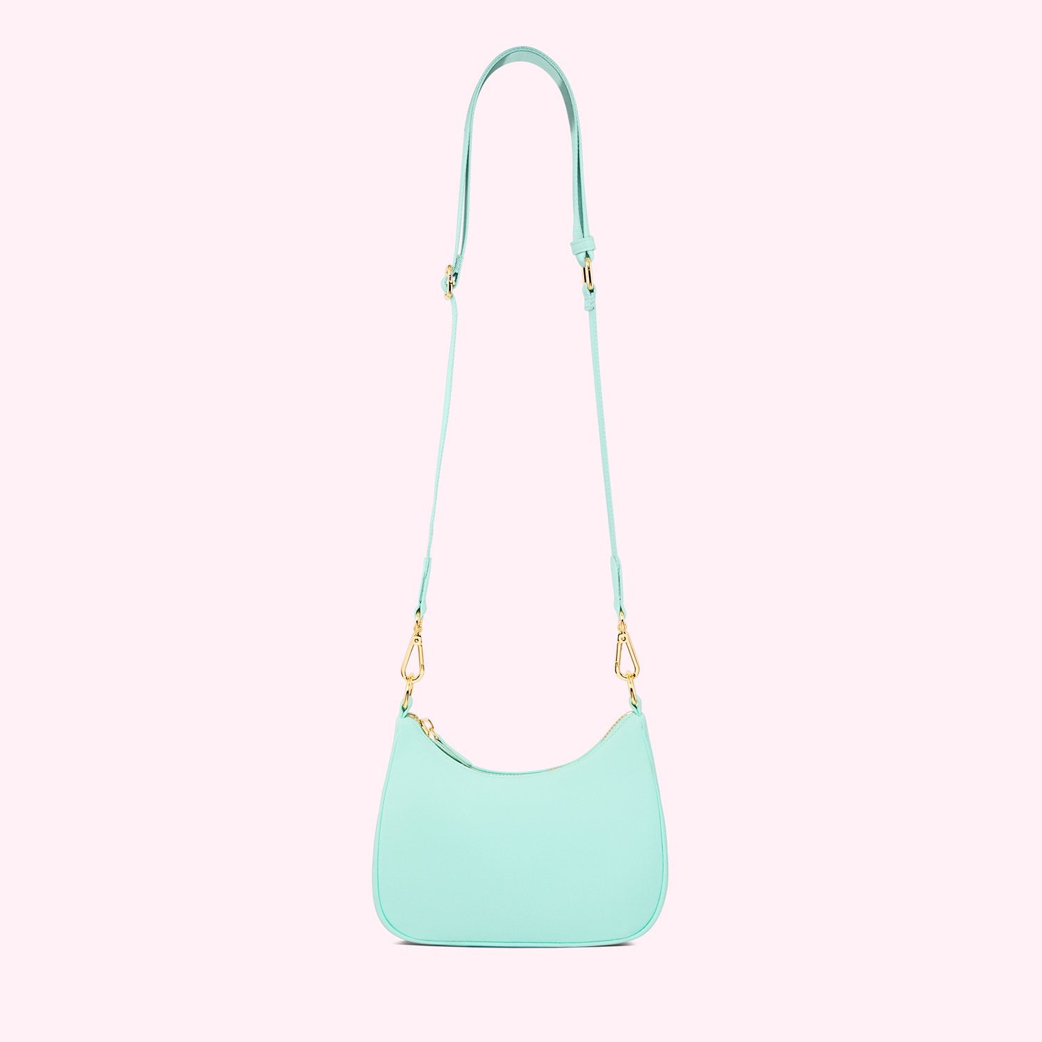 Curved Crossbody Bag | Cotton Candy