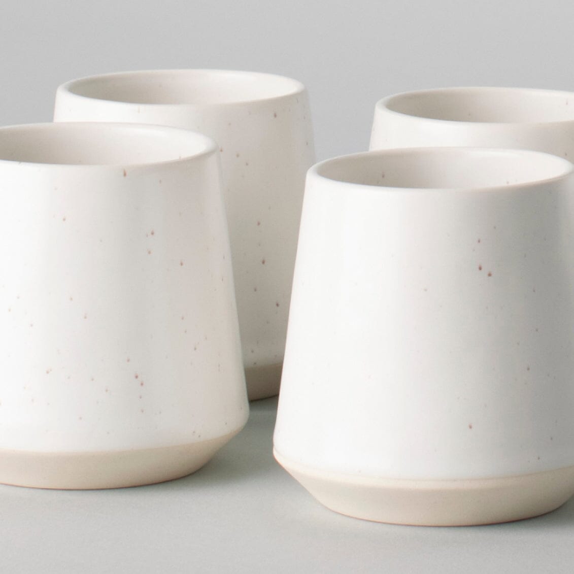 Cups | Speckled White