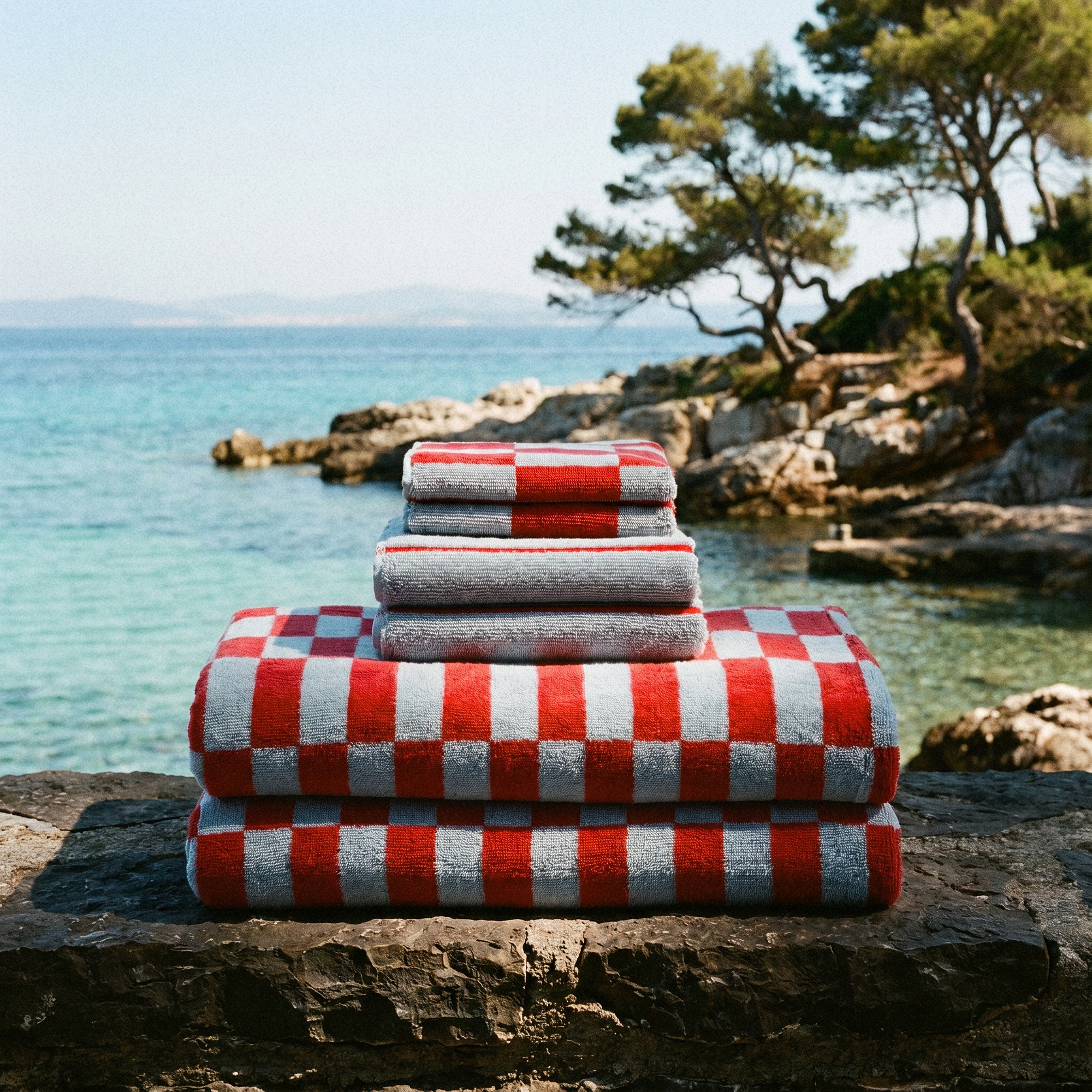 Pietra Australian Cotton Towels | Tan/Ecru