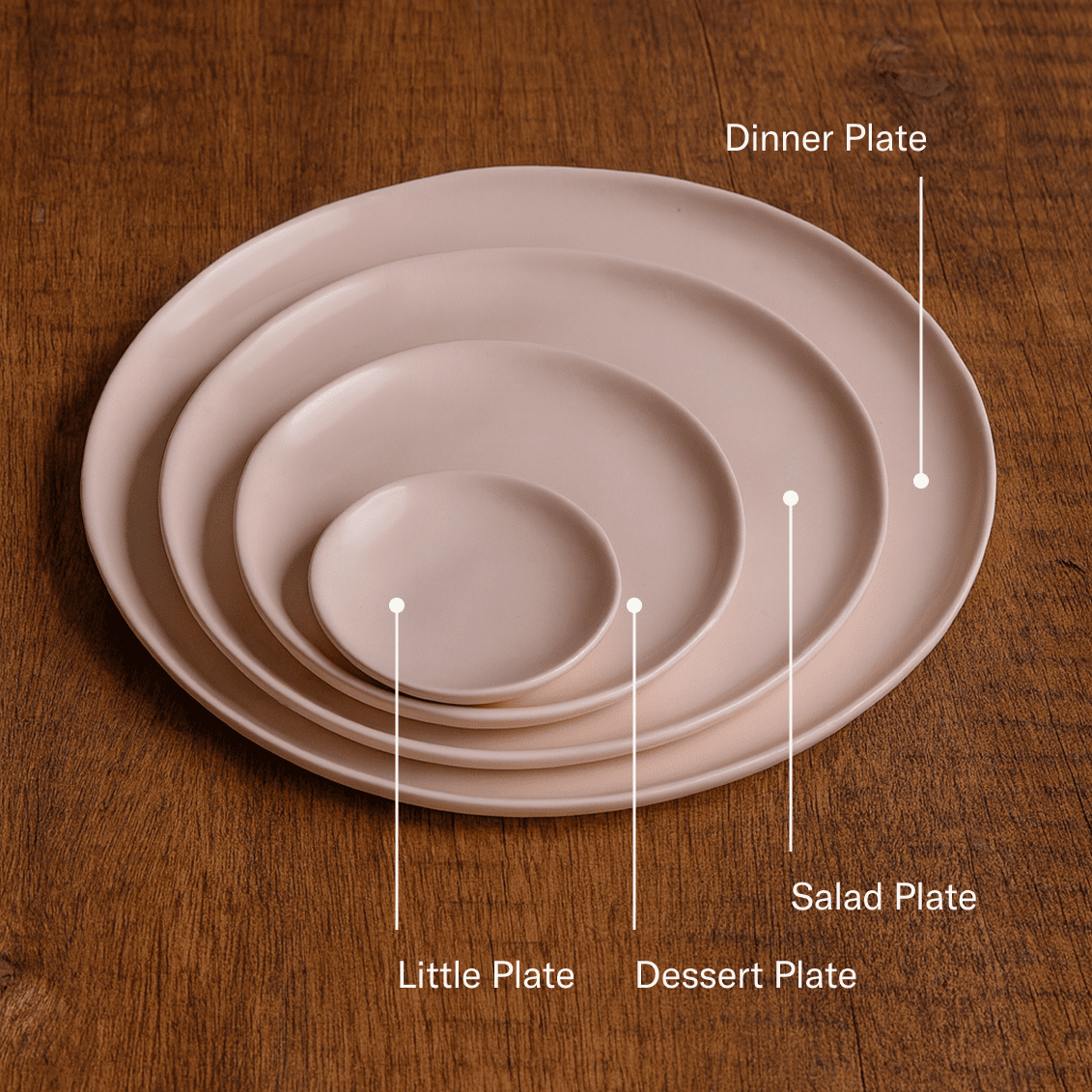 Dessert Plates | Dove Gray