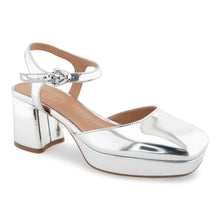 Soir | Silver Mirror Faux Leather