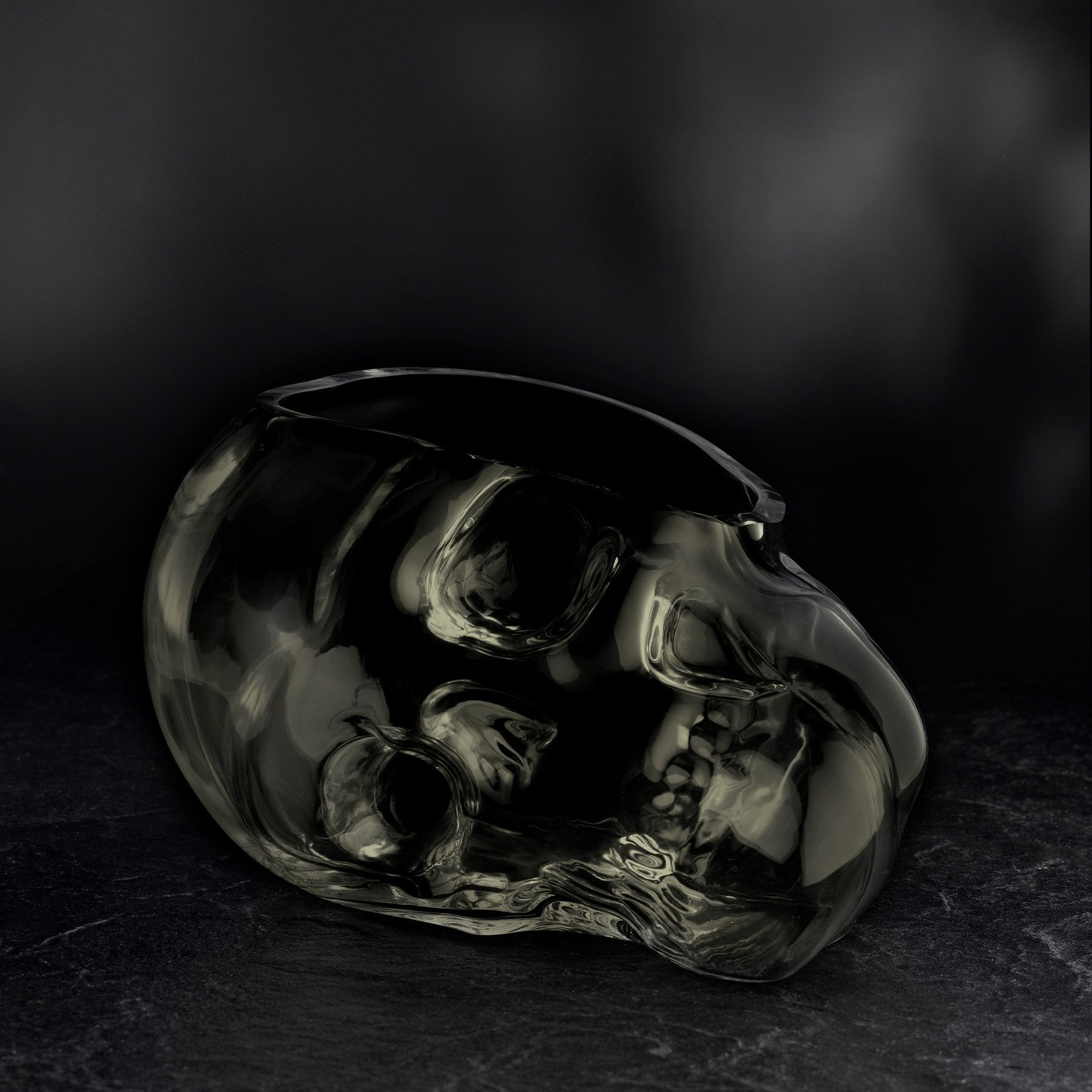 Memento Mori Skull Bowl - Large | Smoke
