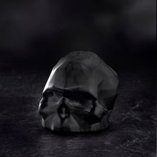 Memento Mori Faceted Skull - Small | Sandblast Black