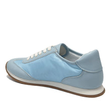 Jeanine Sport Sneaker | Pale Blue Nylon/Faux Nappa