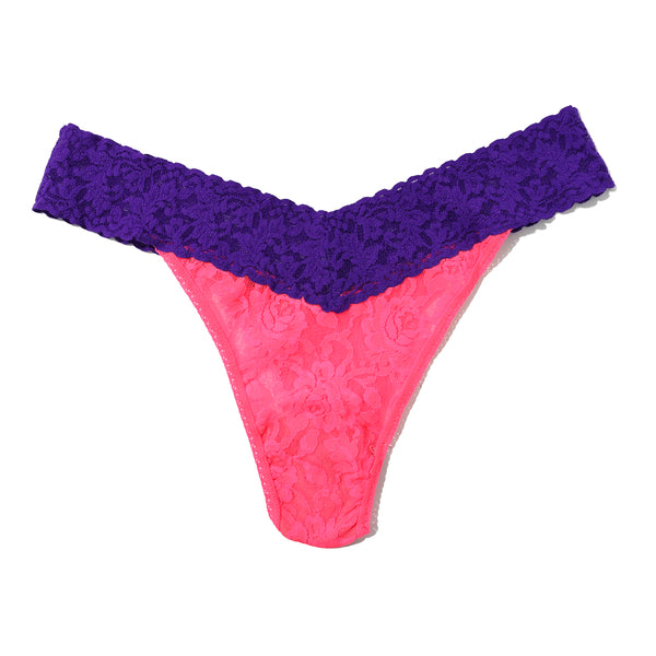 Signature Lace Original Rise Thong | Tpun x Epur