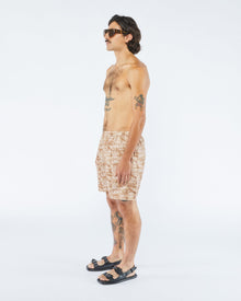 Kenan Swim Shorts | Aquarelle Landscape