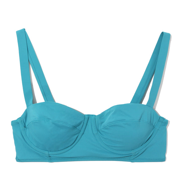 Swim Balconette Bikini Top | Tahiti Teal
