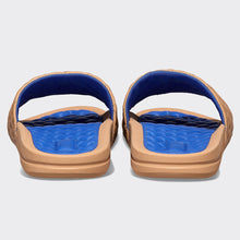 Women's | Lusso Slide | Tan / Cobalt