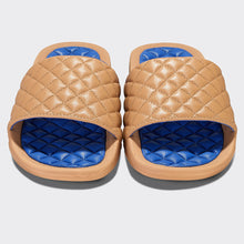Women's | Lusso Slide | Tan / Cobalt