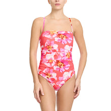 Swim Bandeau One Piece | Out Of Office (Pink)