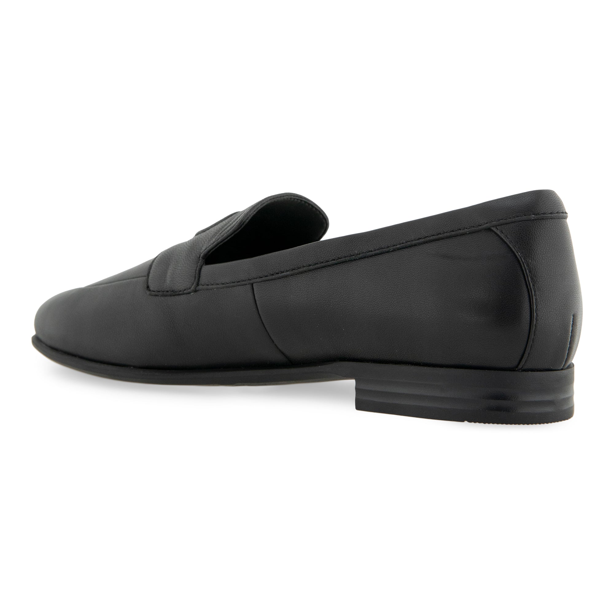 Wells Tailored Loafer | Black Leather