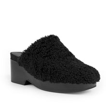 Chata | Black Faux Shearling