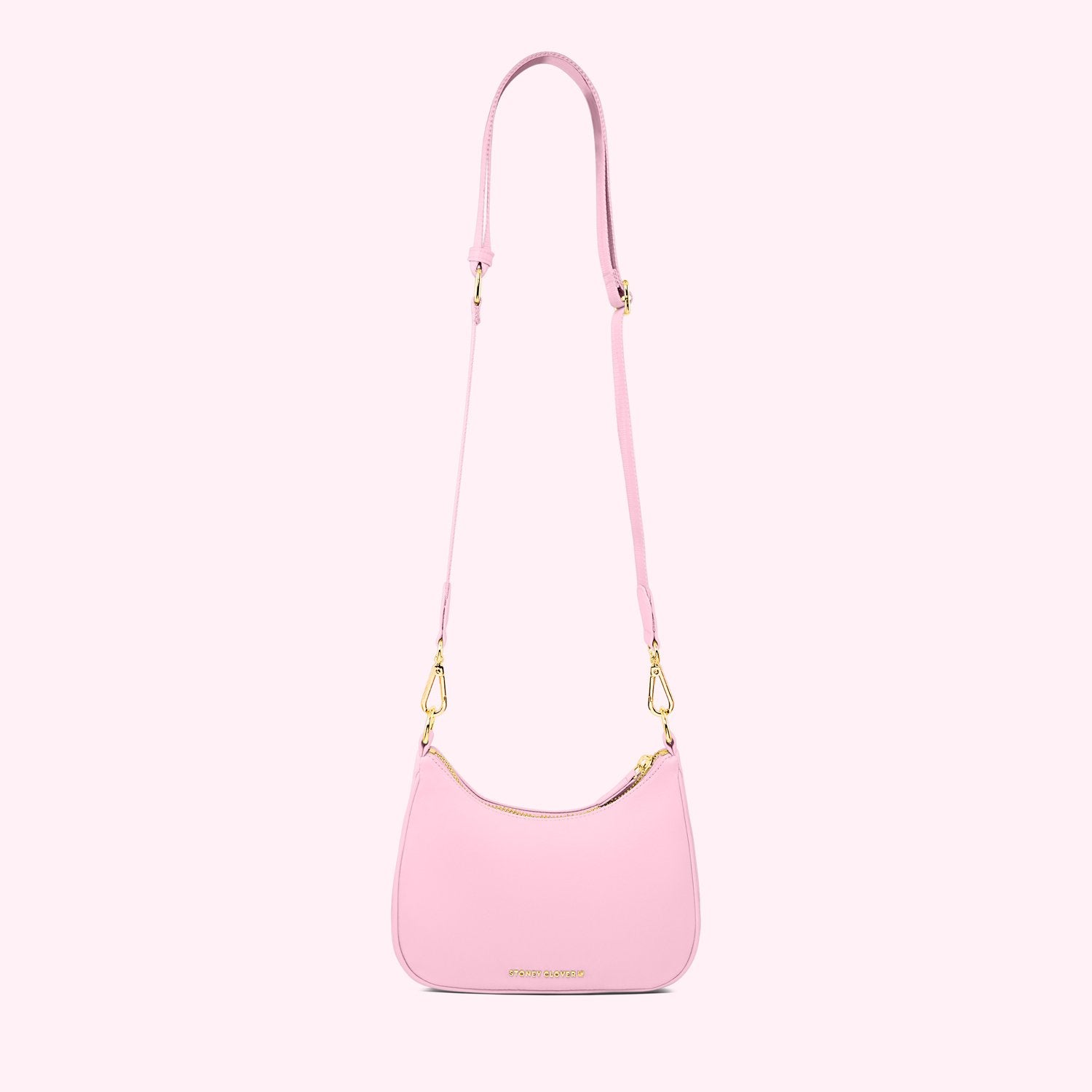 Curved Crossbody Bag | Flamingo
