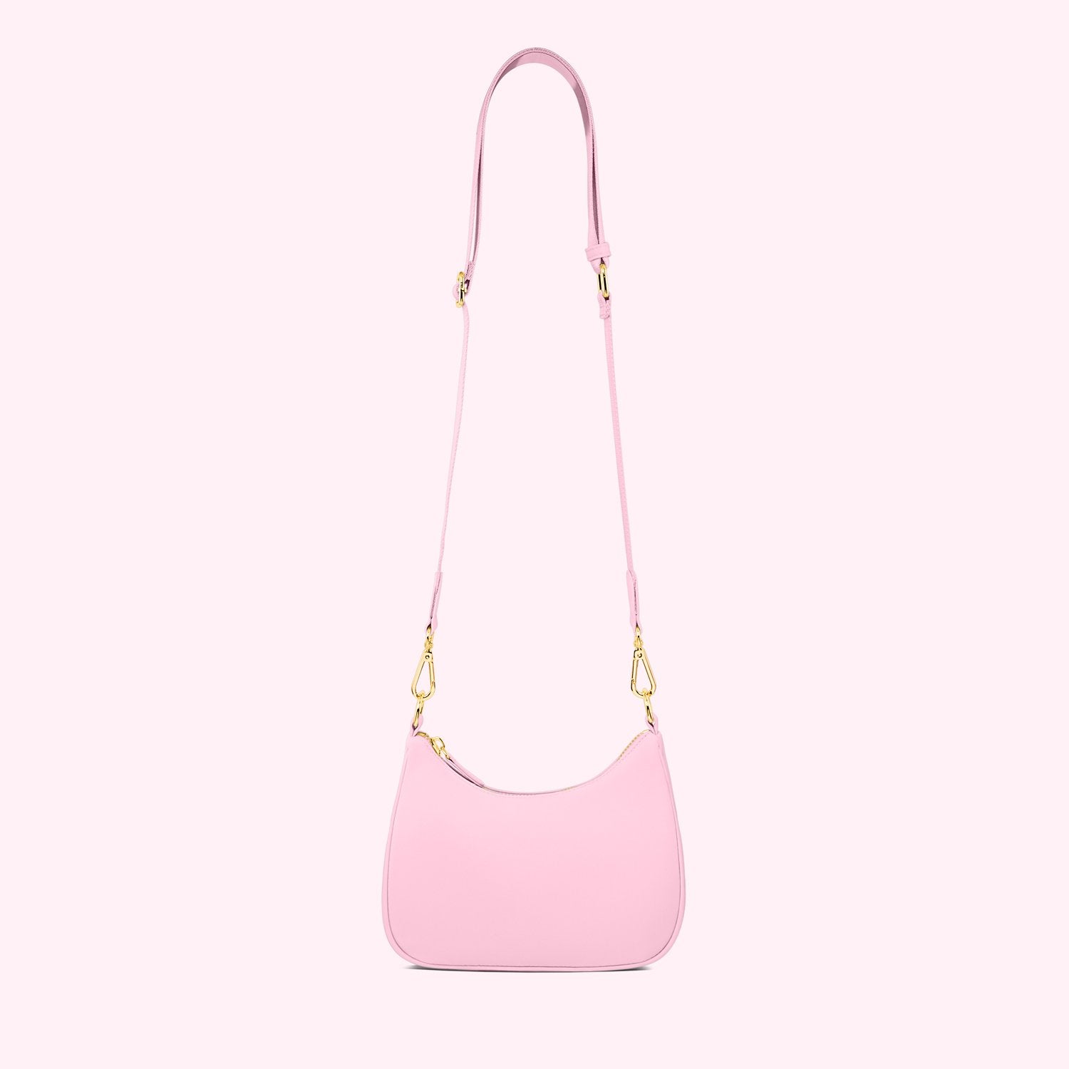 Curved Crossbody Bag | Flamingo
