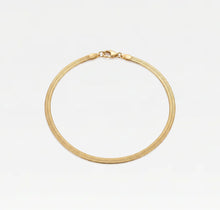 The Flat Chain Anklet | Gold Vermeil
