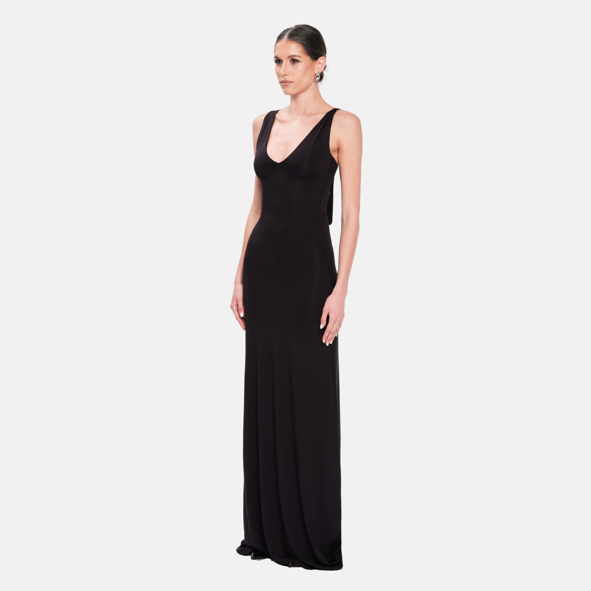 OW Collection FLORENCE Maxi Dress Dress 121 - Black