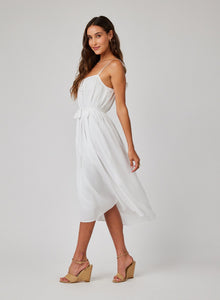 Flowy Cami Maxi Dress | White