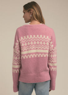 pink fairisle