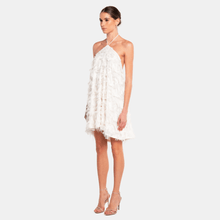 Frankie Fringe Dress | OW White