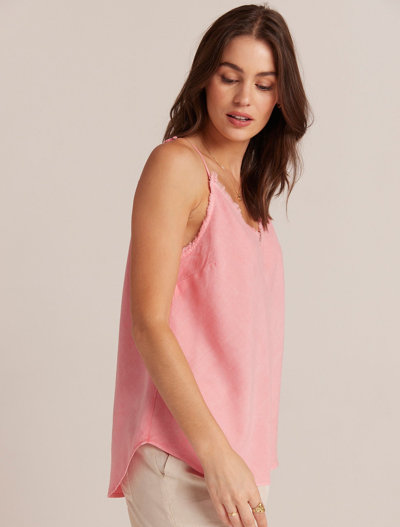 Frayed Cami | Blossom Pink