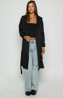 Giselle Trench Coat | Black