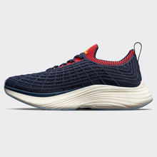 Men's | TechLoom Zipline | Navy / Red / Ribbed