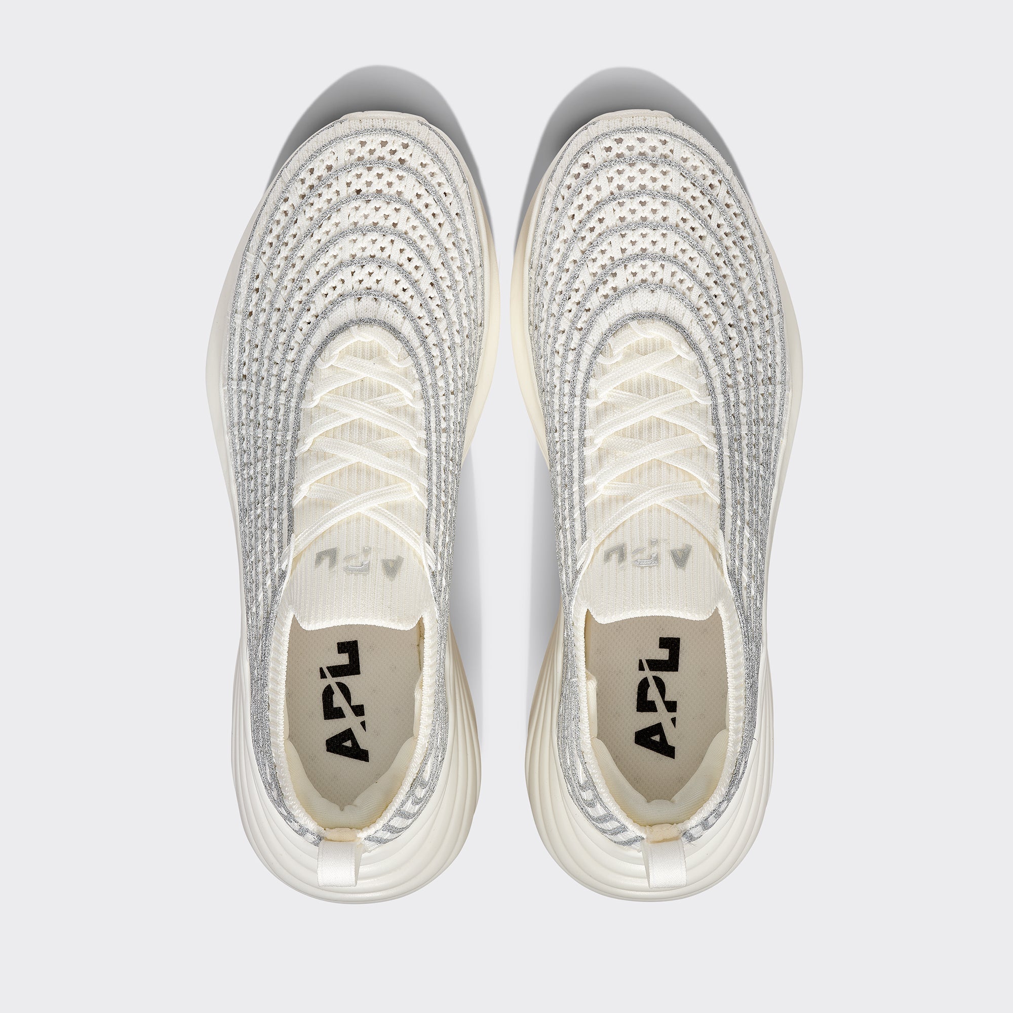Men's | TechLoom Zipline | Ivory / Metallic Silver