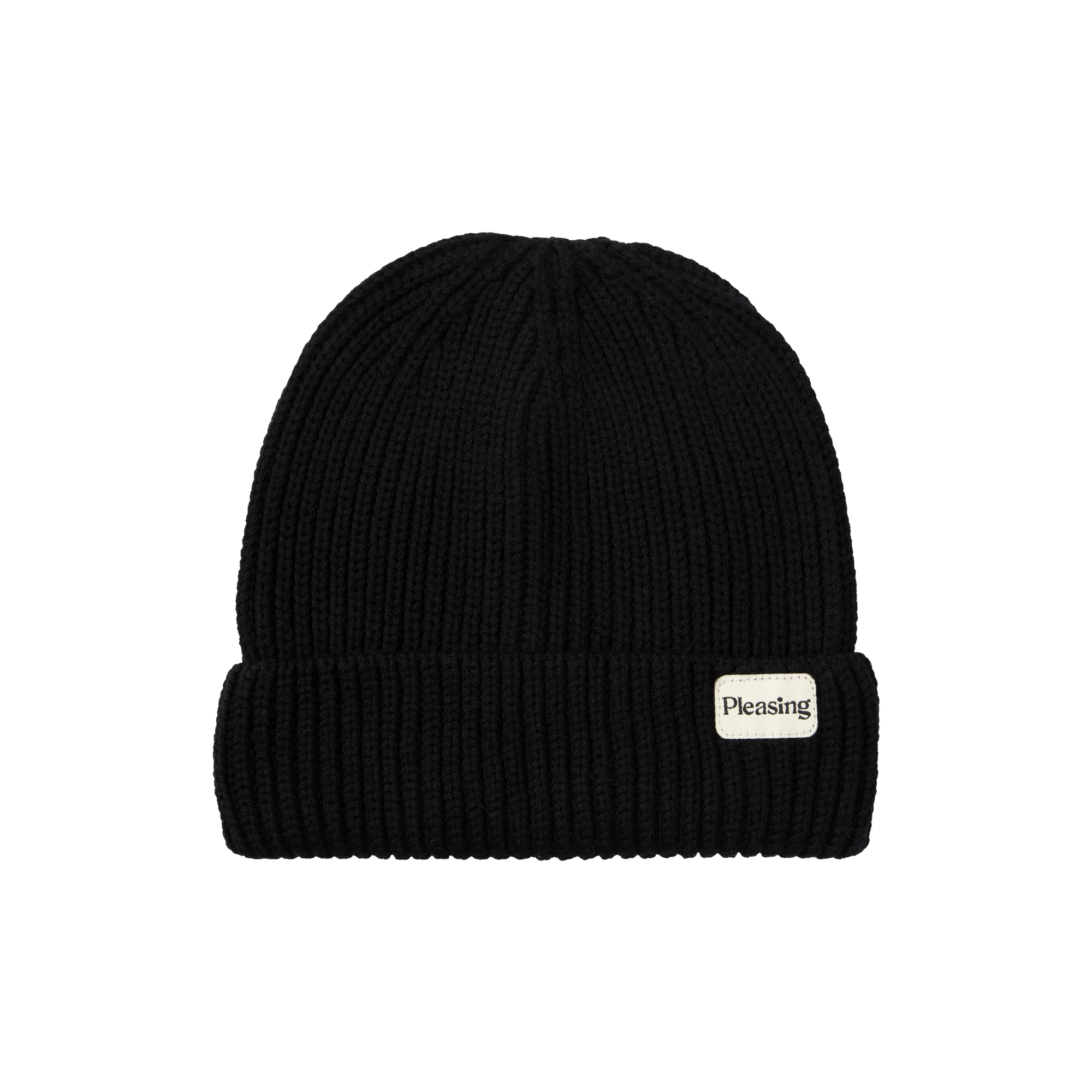 The Merino Wool Pleasing Beanie | Black