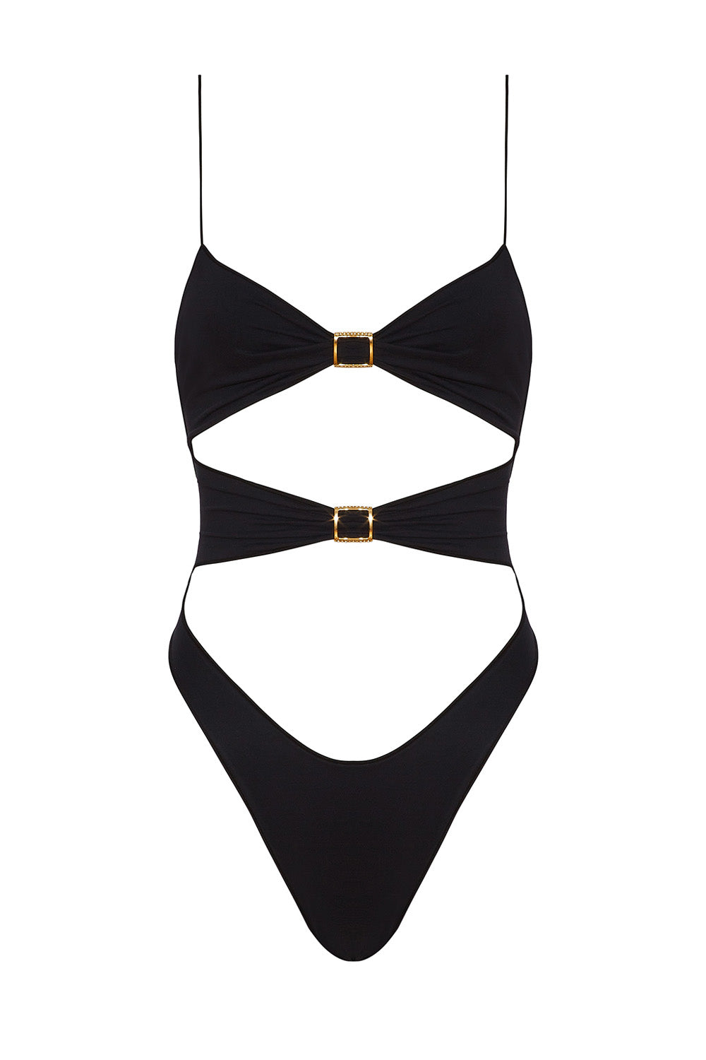 High Twist One Piece  | Black