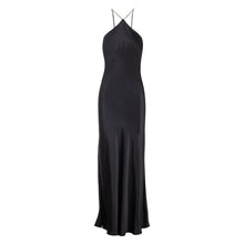 Embellished Halter Maxi | Black