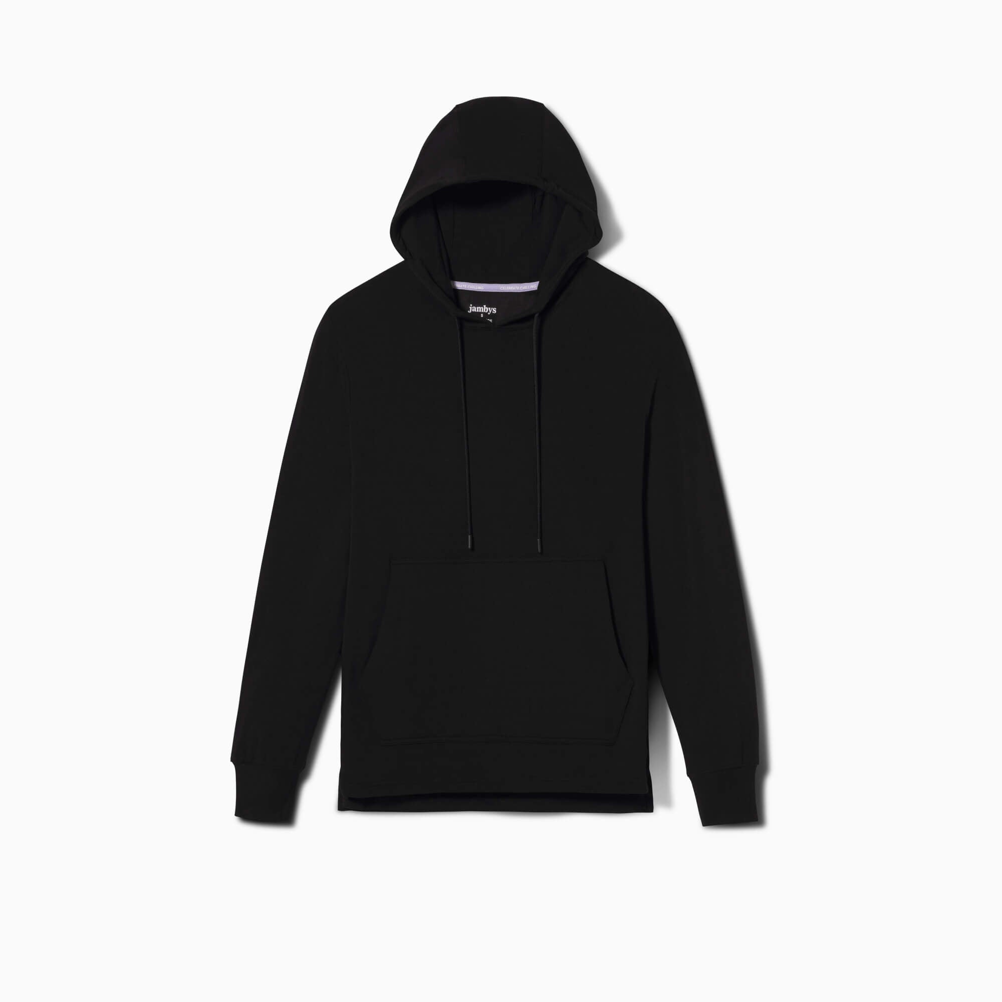 Lightweight Modal French Terry Hoodie | Black