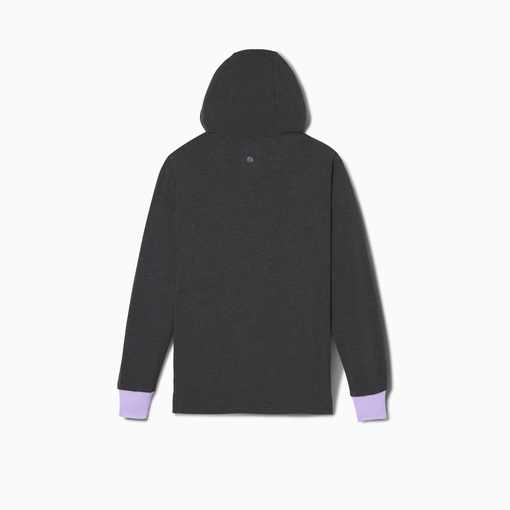 Modal French Terry House Hoodie | Gray/Lavender
