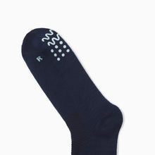 Cotton Socks with Silicone Grips | Navy/Mint