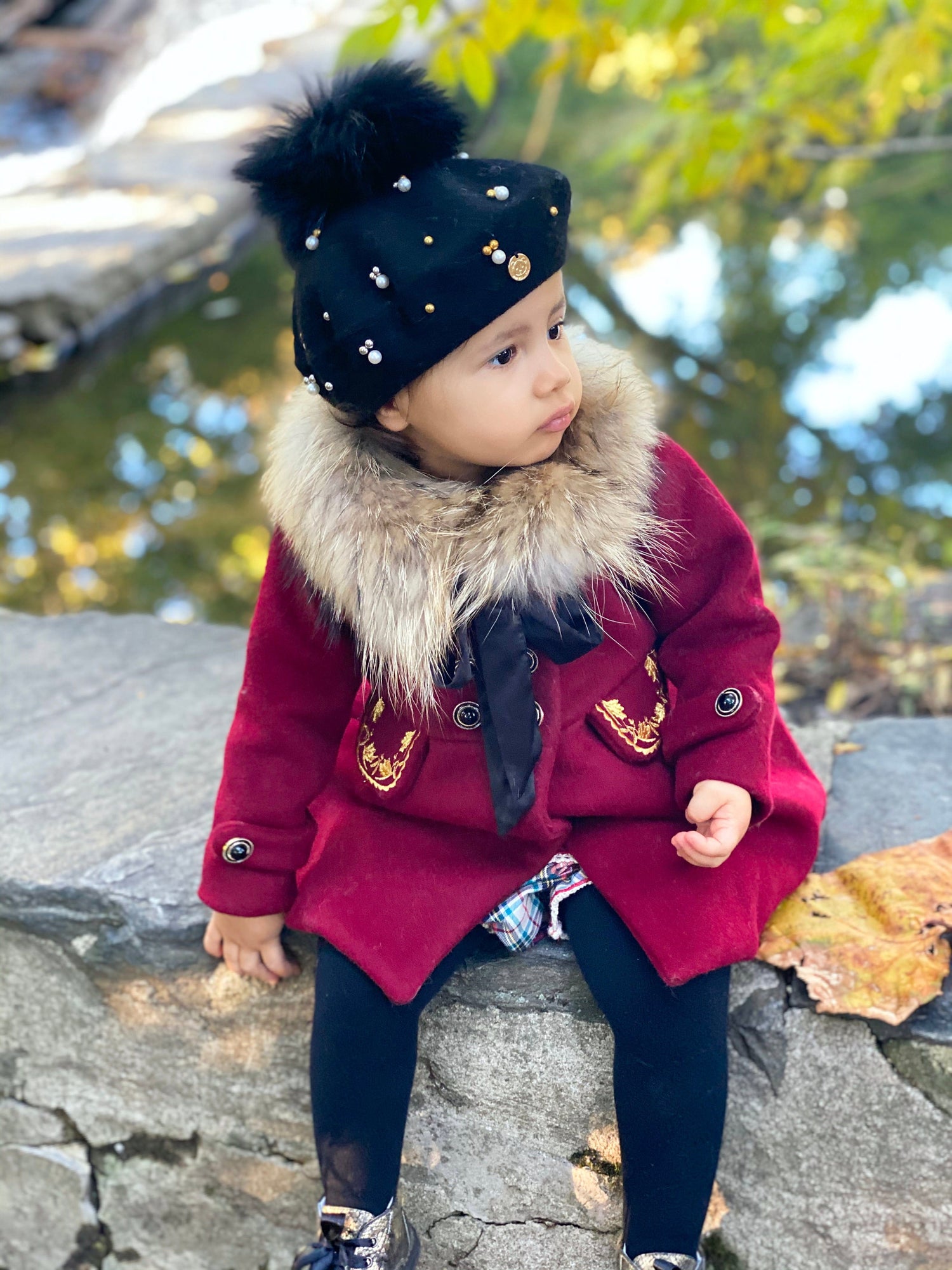 The Empress Wool Coat - Petite Maison Kids