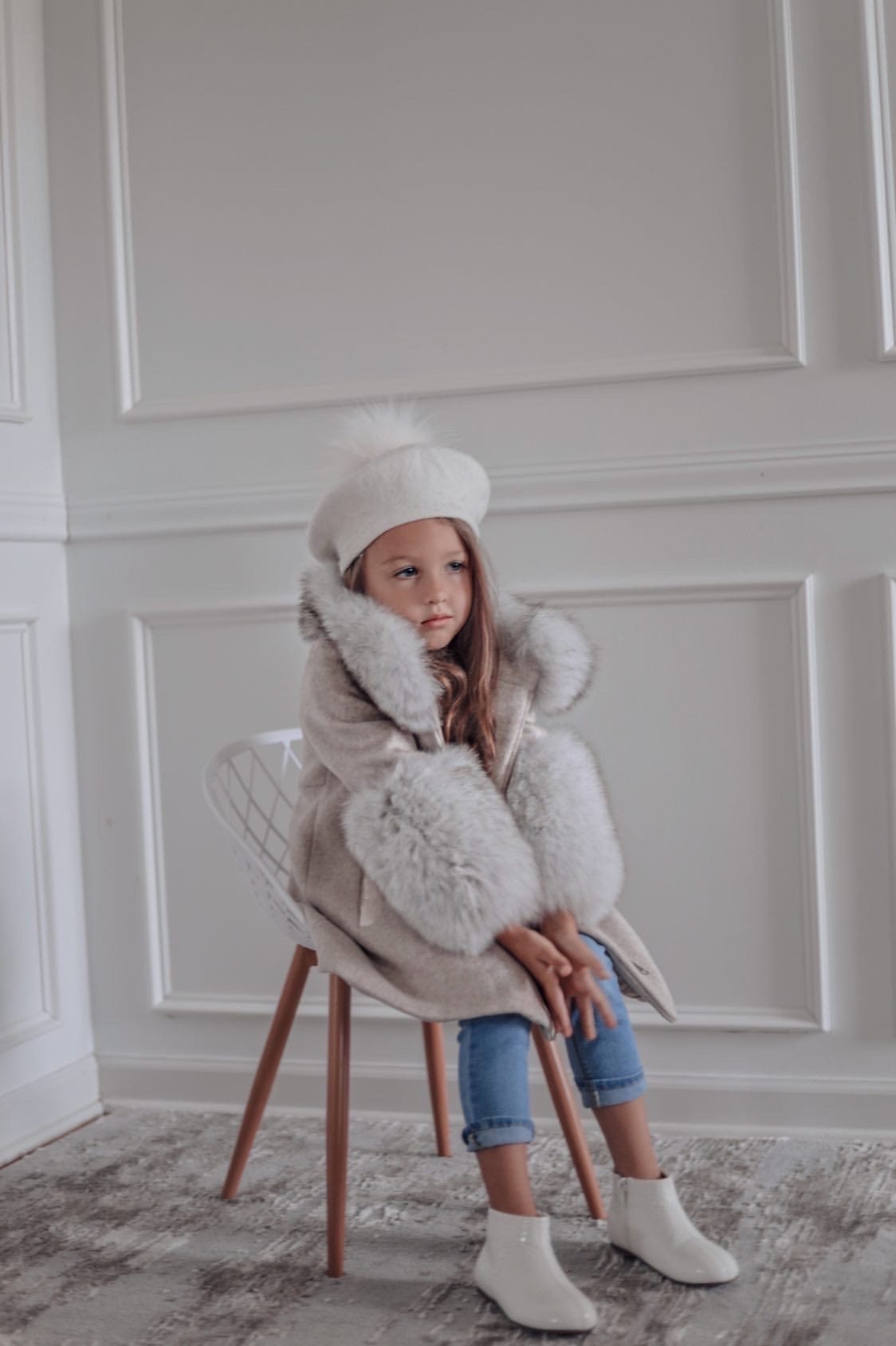 Karenina Wool Coat - Petite Maison Kids