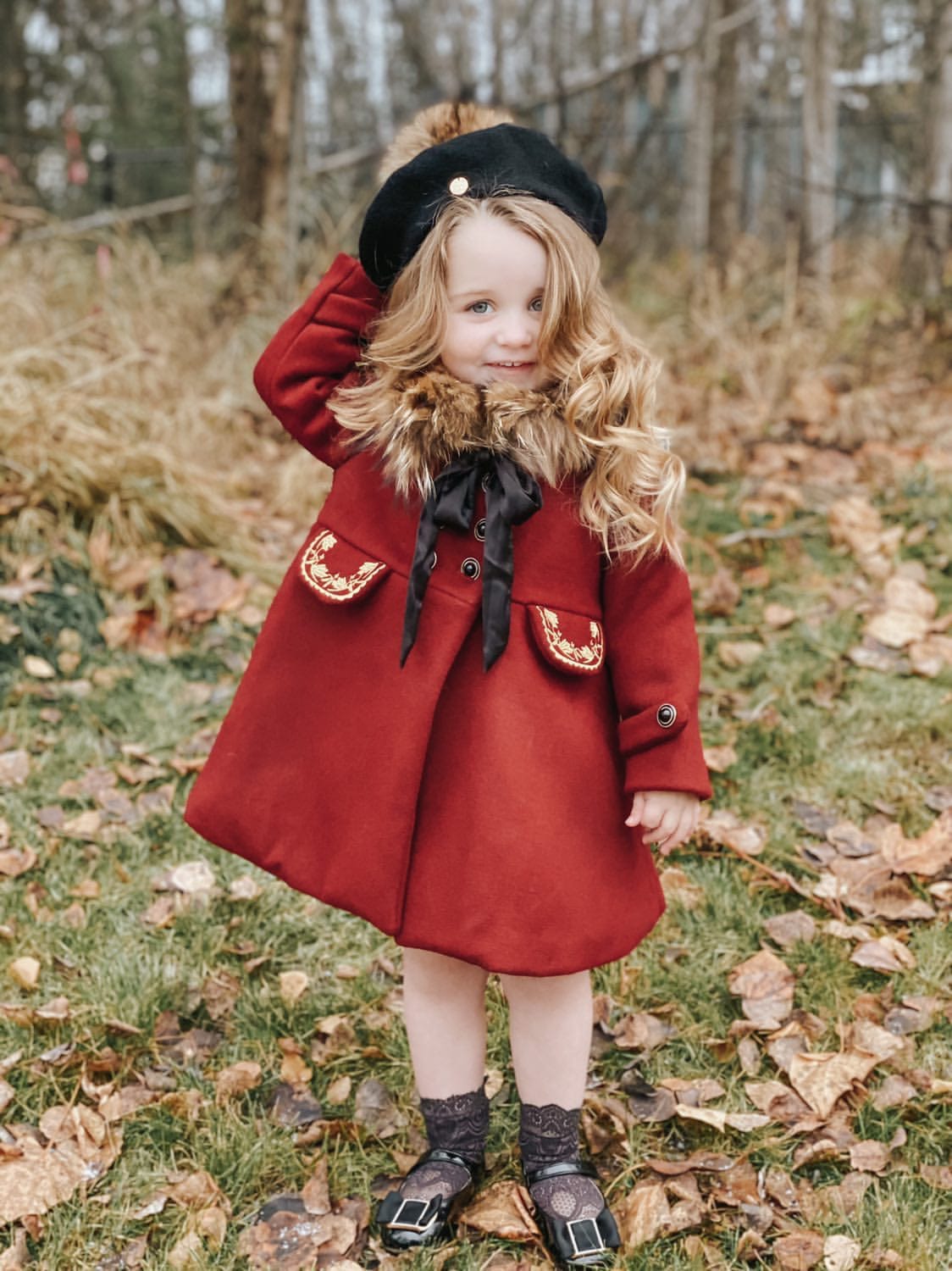 The Empress Wool Coat - Petite Maison Kids