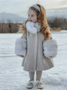 Karenina Wool Coat - Petite Maison Kids