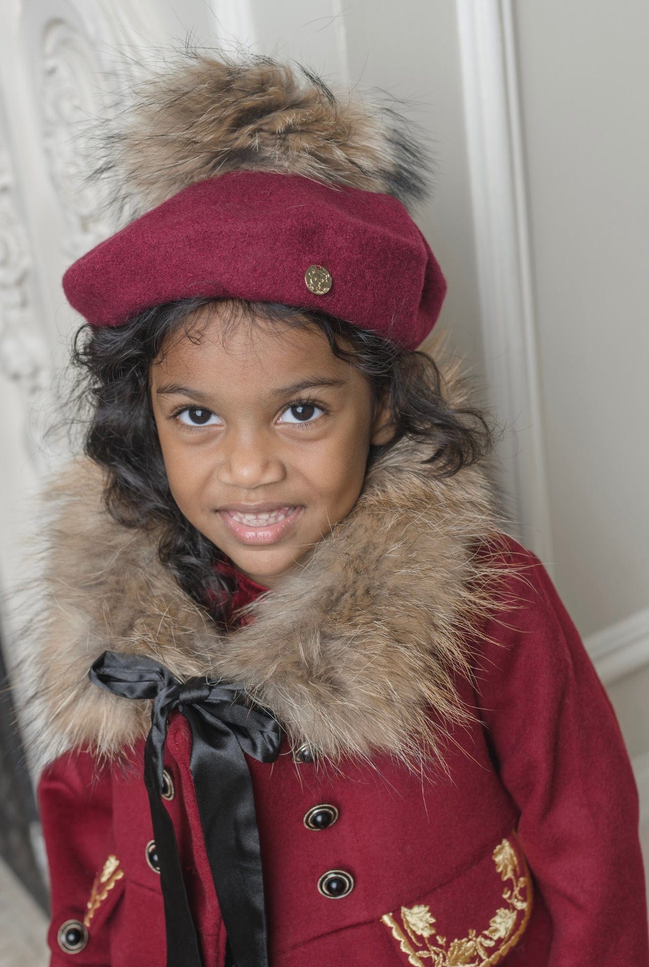 The Empress Wool Coat - Petite Maison Kids