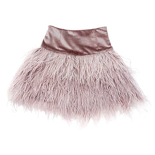 Girl | Feather Skirt | Dusty Pink