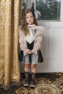 Girl | The Paris Dress | Black x Beige